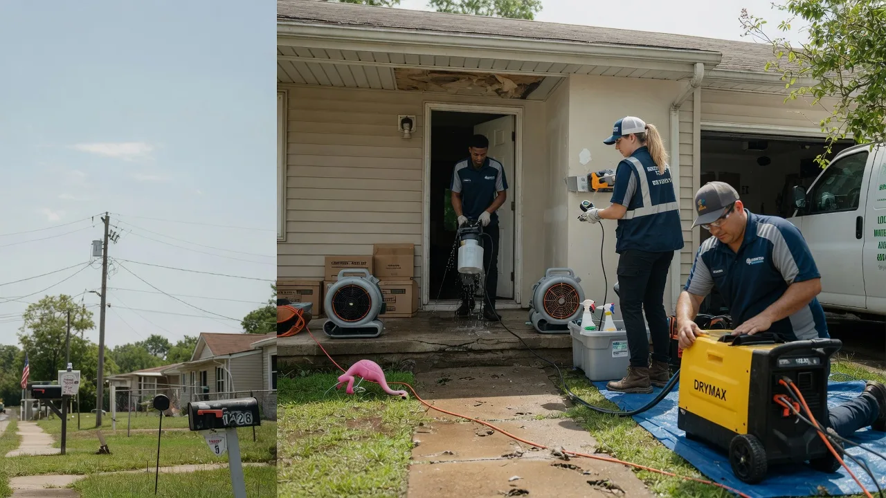 Storm Damage Water Removal in Shelbyville, IN near me